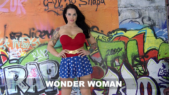 Maxie Rhoads Wonder Woman Video