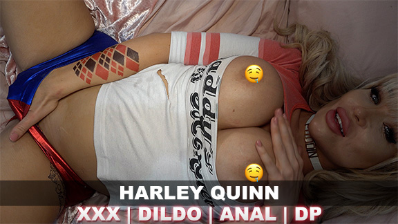 Zara Lei Harley Quinn Anal DP Video